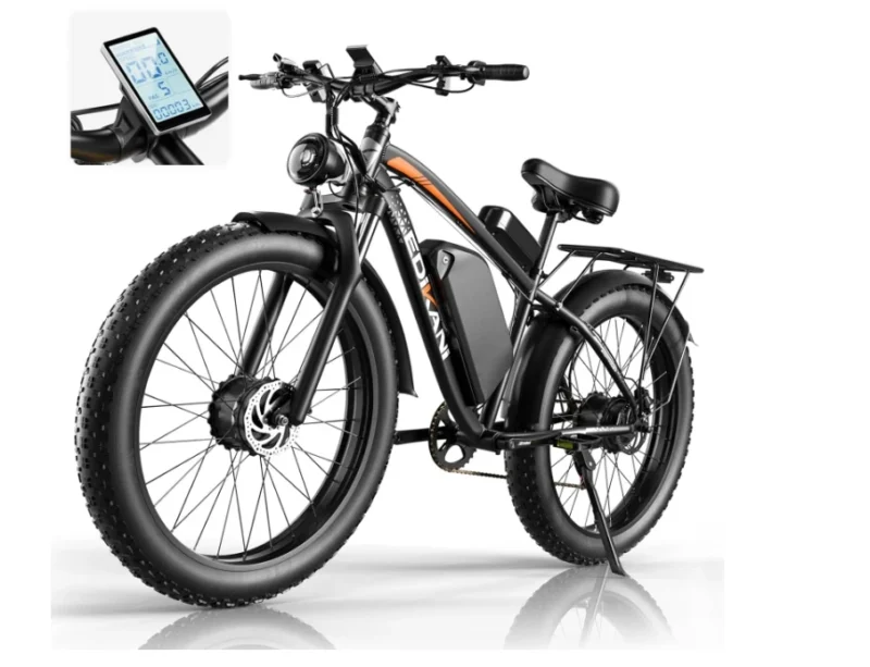 2024 New Electric Bike for Adult 2000W Peak 2500W Dual Motor Ebikes 23Ah 35MPH Fastest Ebike 26x4.0 Fat Tire All Terrain Electri