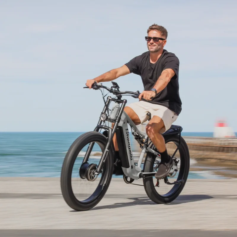 Shengmilo S600 Adult 2000W Men's E-Mountain ebike with Two Motors