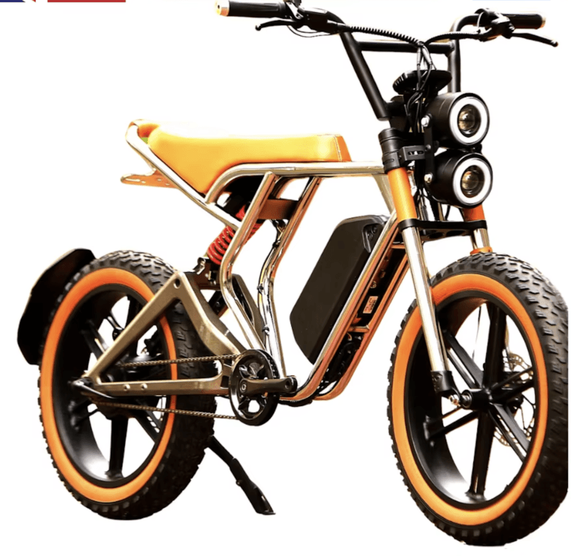 2025 New Design E Bike Fat 20*4 Urban Commute Ebike Cro-Moly Steel Frame