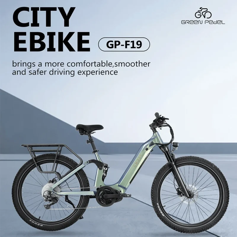 Greenpedel RVers 2025 New Arrival Electric City Bike 48V 500W